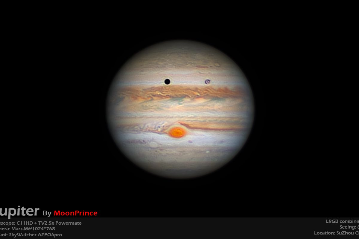 Best jupiter in 2020, C11HD + Mars-M camera