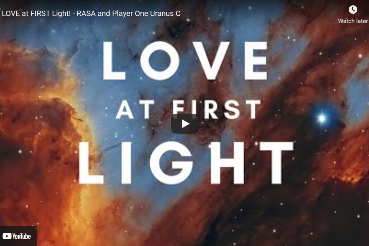 Luke: It’s LOVE at FIRST Light! – RASA and Player One Uranus C