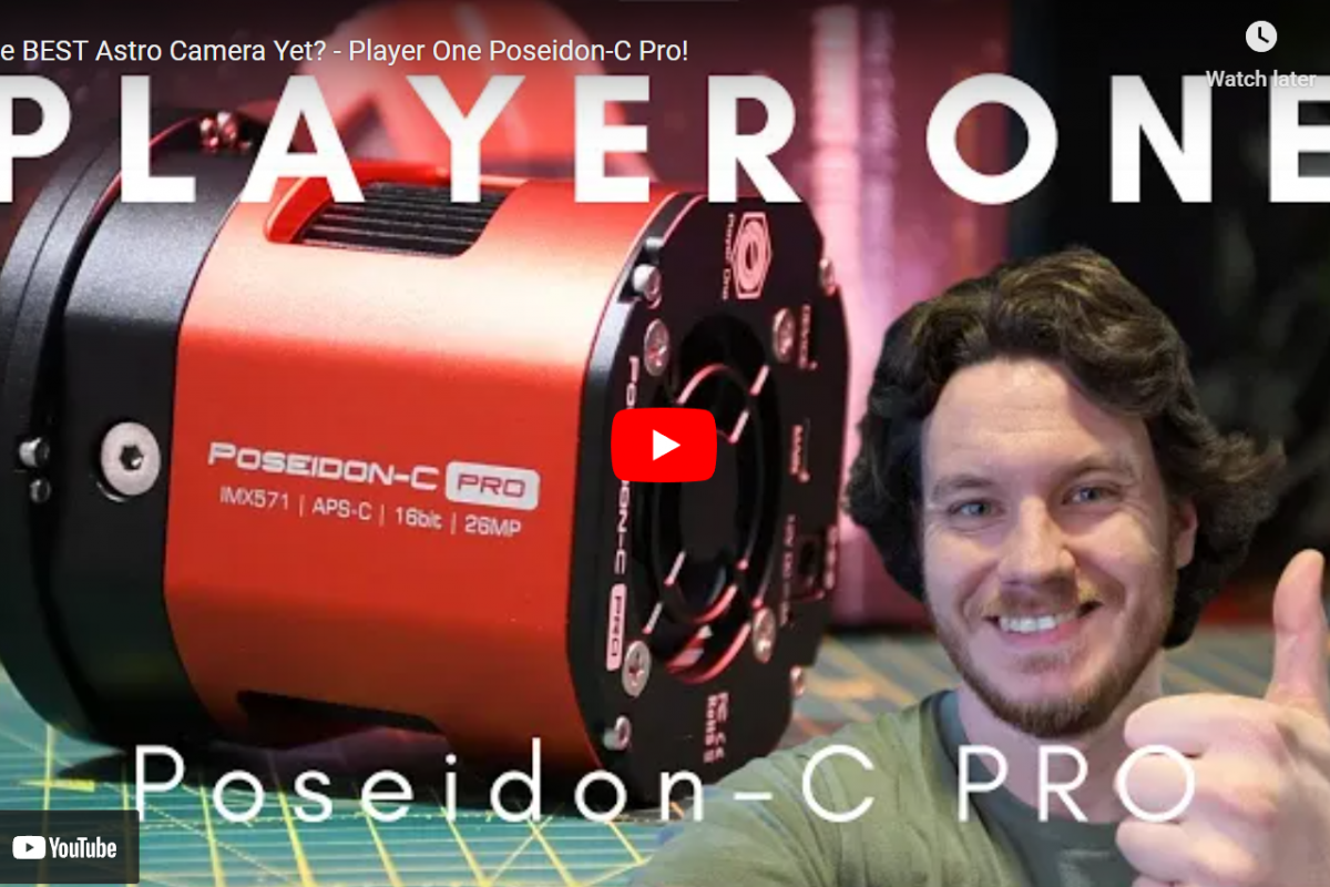 Luke’s review I : Unboxing – The BEST Astro Camera Yet? – Player One Poseidon-C Pro!