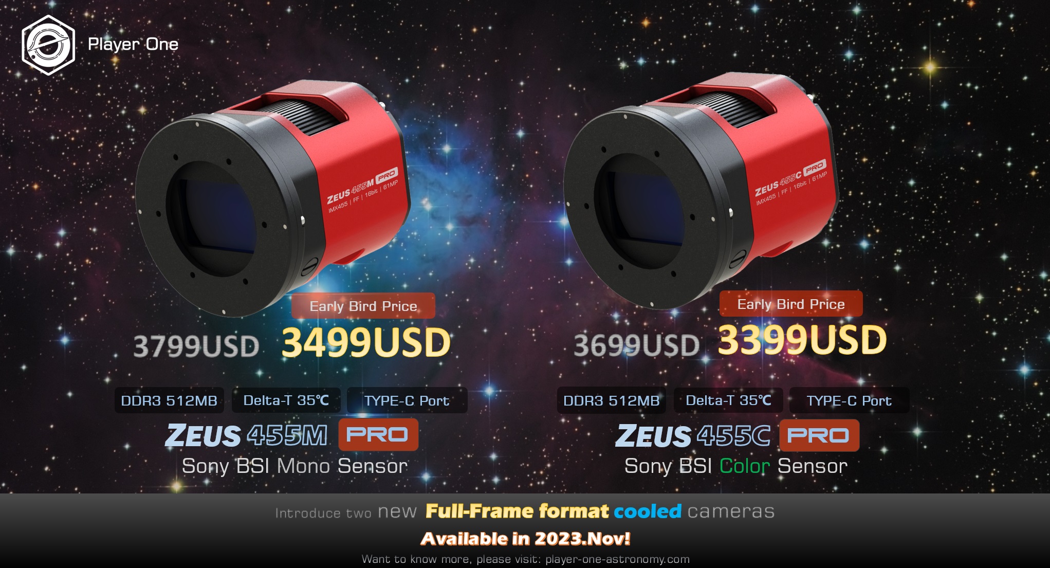 New Flagship: ZEUS cooled camera series released TODAY!