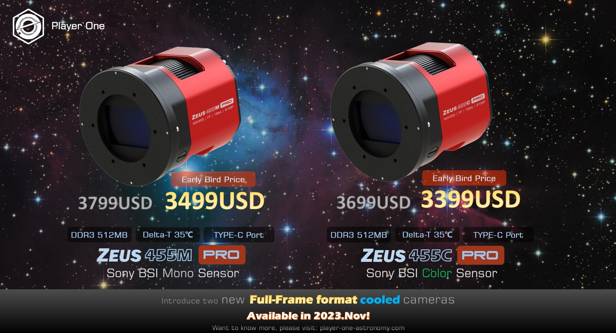 New Flagship: ZEUS cooled camera series released TODAY!